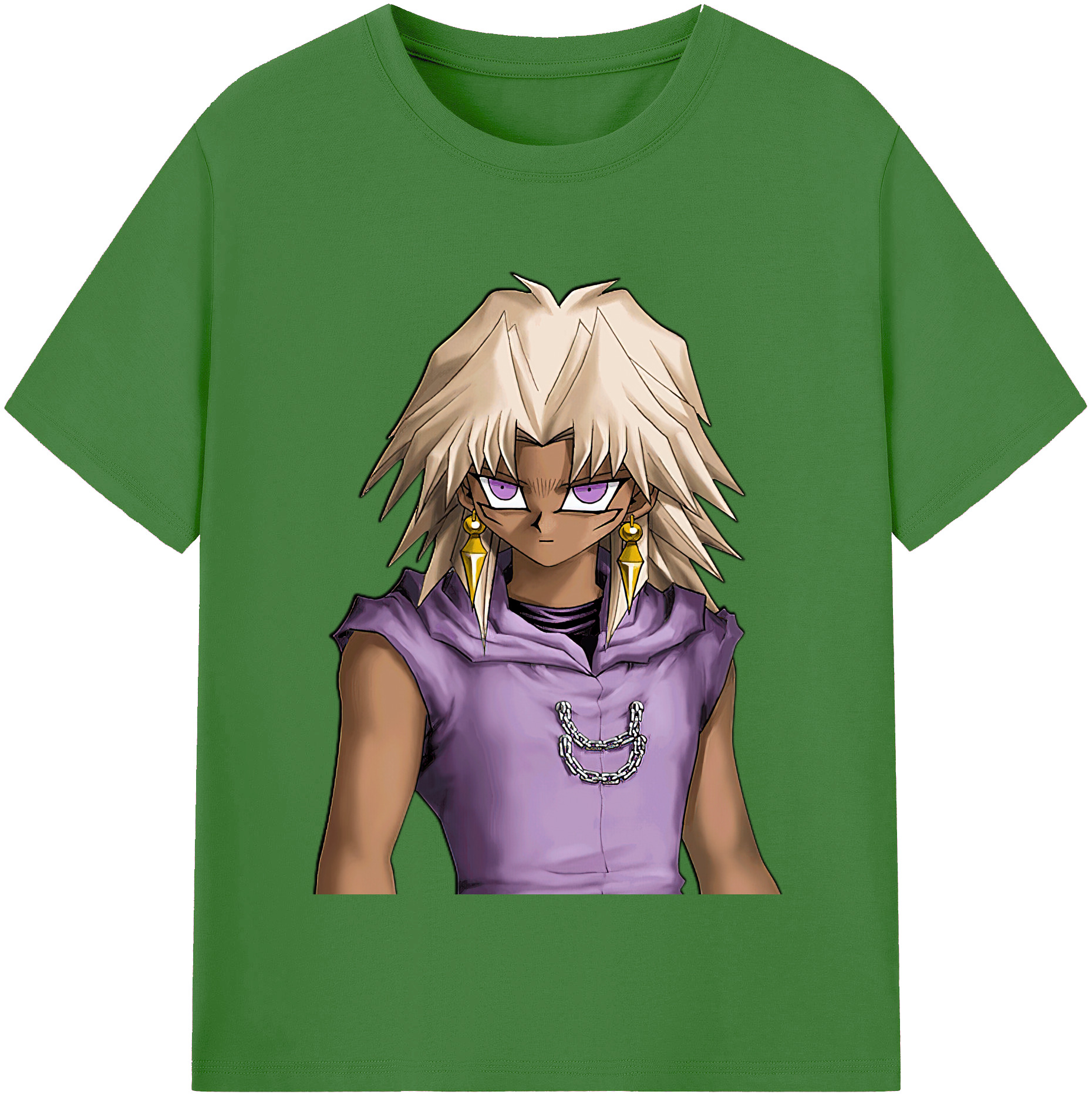 （画像用） 遊☆戯☆王 Yu-Gi-Oh! レディースカジュアルプリントTシャツ（綿100％）
